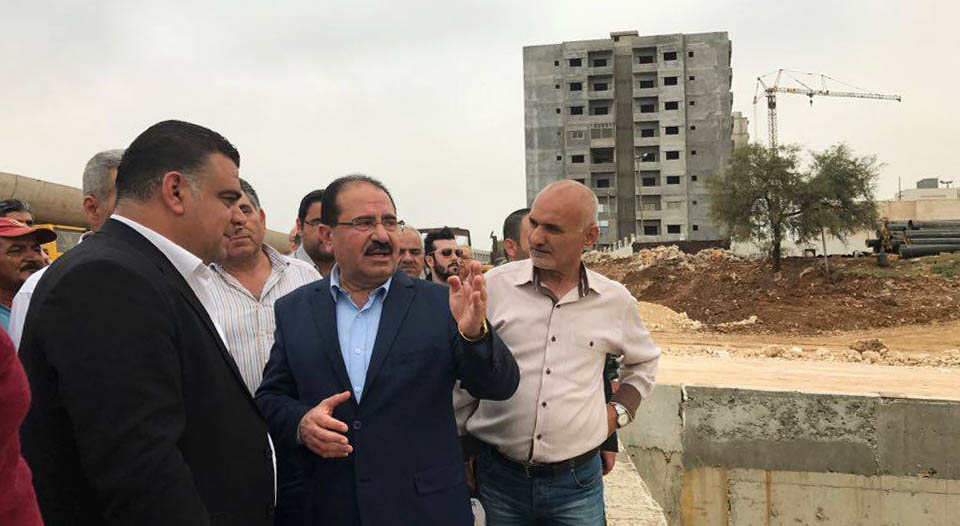 وزير النقل خلال جولاته في طرطوس يؤكد على إزالة كافة الصعوبات التي تؤخر تنفيذ المشاريع